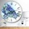 Designart 'Sea Turtle Oversized Cottage Wall Clock